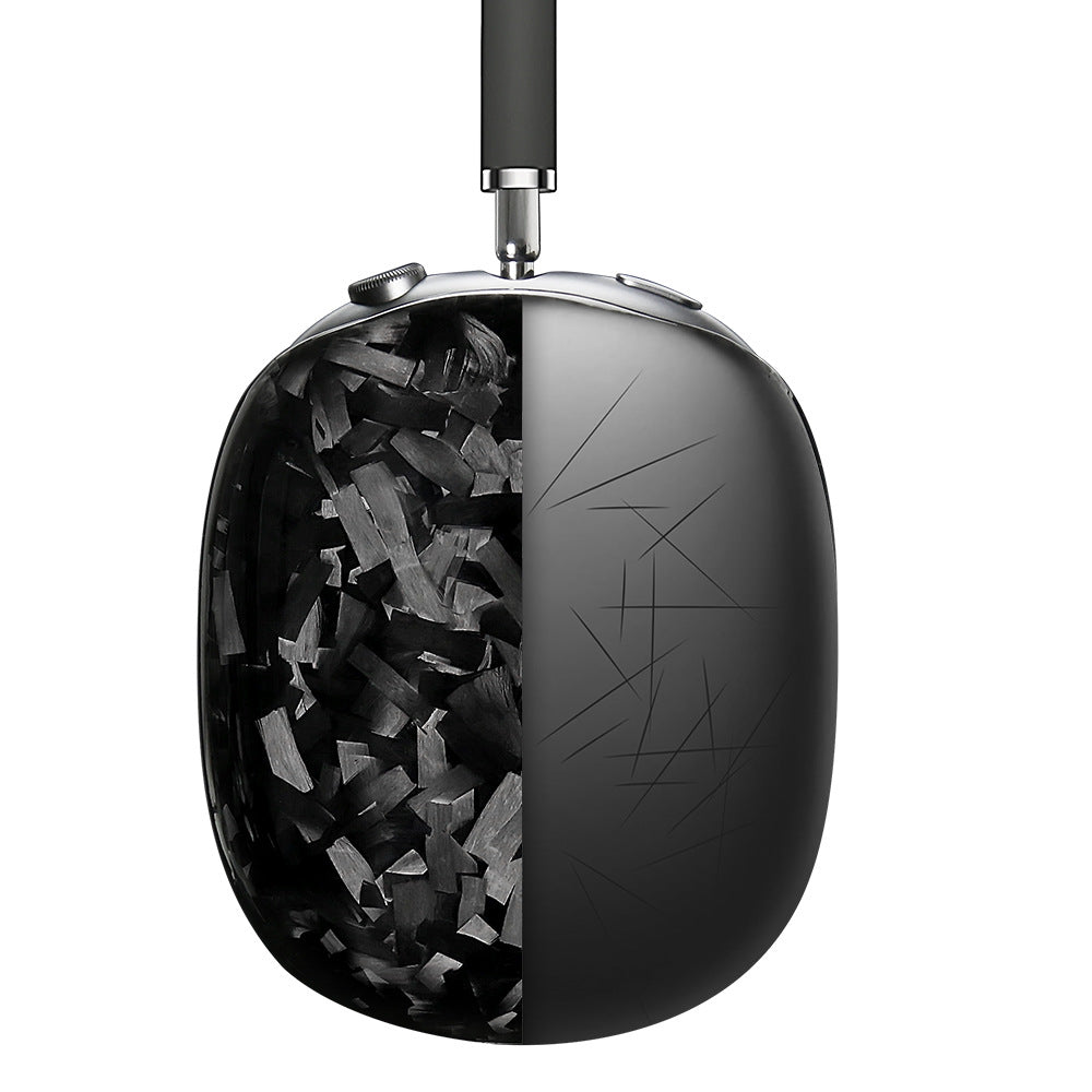 Carbon fiber headphone protective case