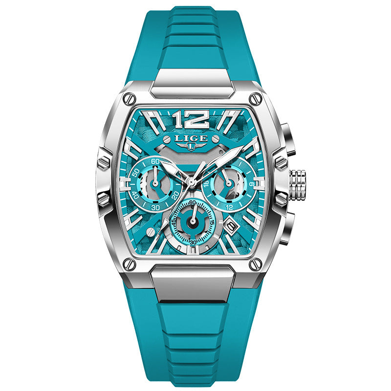 Lige Sport Watch Waterproof Luminous Calendar