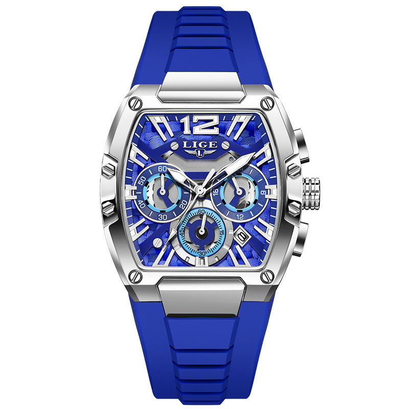 Lige Sport Watch Waterproof Luminous Calendar