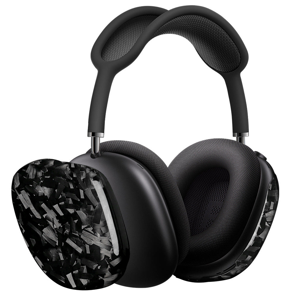 Carbon fiber headphone protective case
