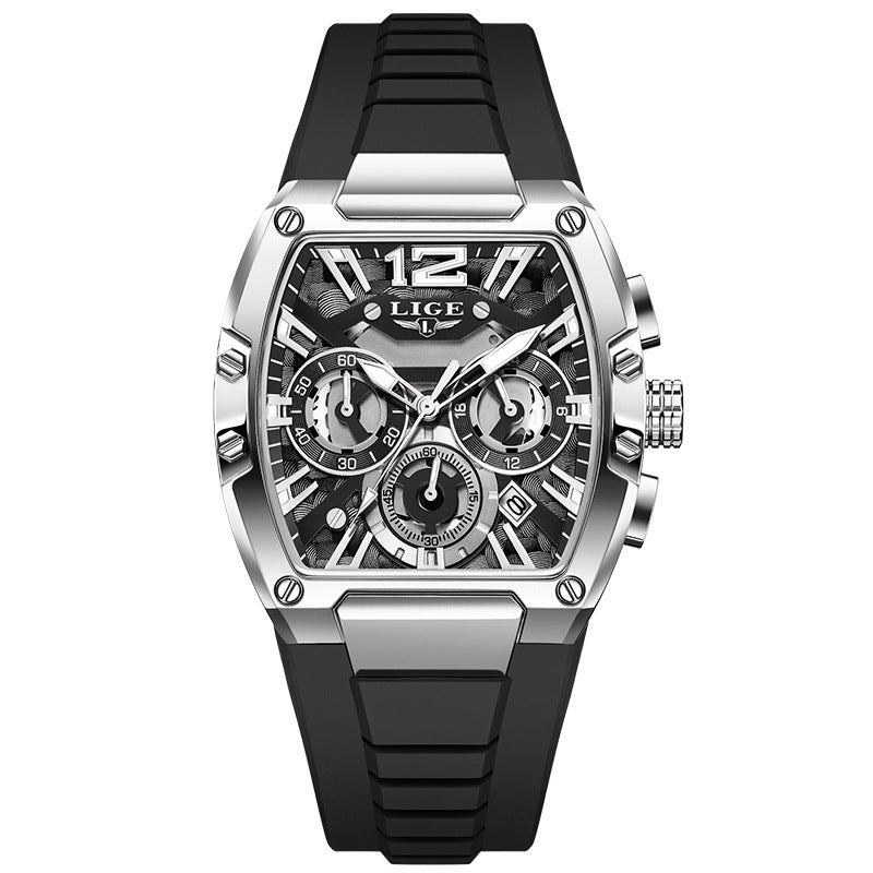 Lige Sport Watch Waterproof Luminous Calendar