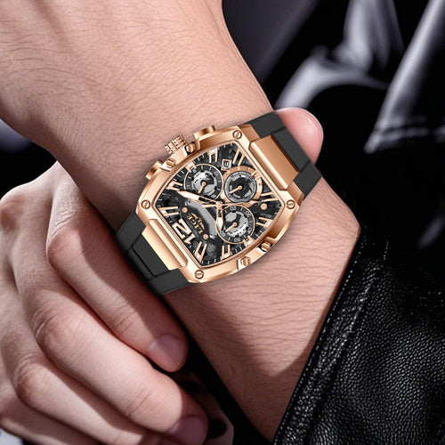 Lige Sport Watch Waterproof Luminous Calendar