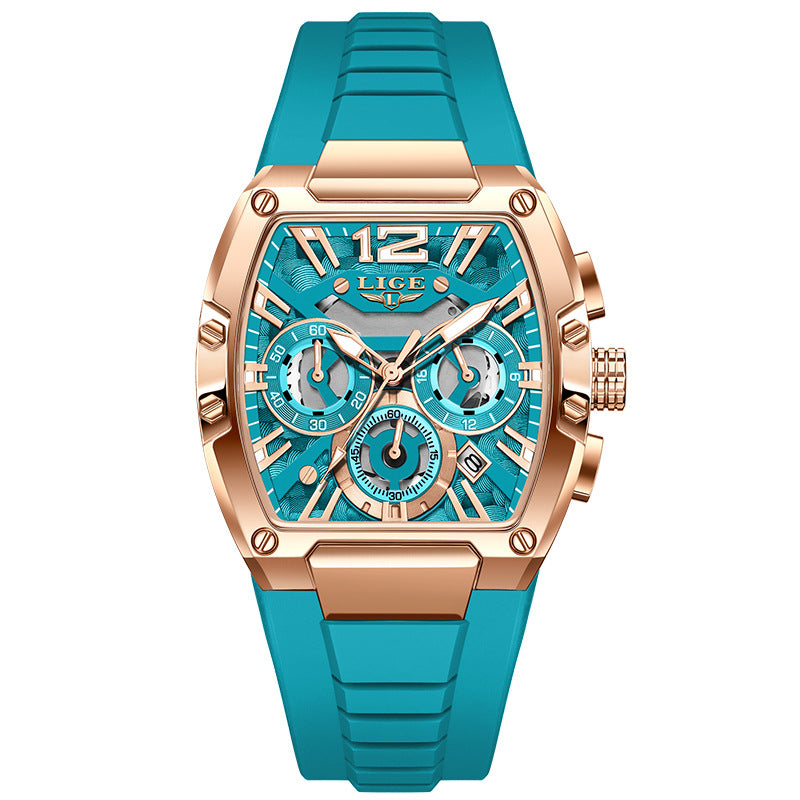 Lige Sport Watch Waterproof Luminous Calendar